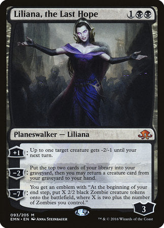 Liliana, the Last Hope [Eldritch Moon] | GnG Games