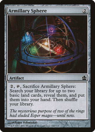 Armillary Sphere [Commander 2011] | GnG Games