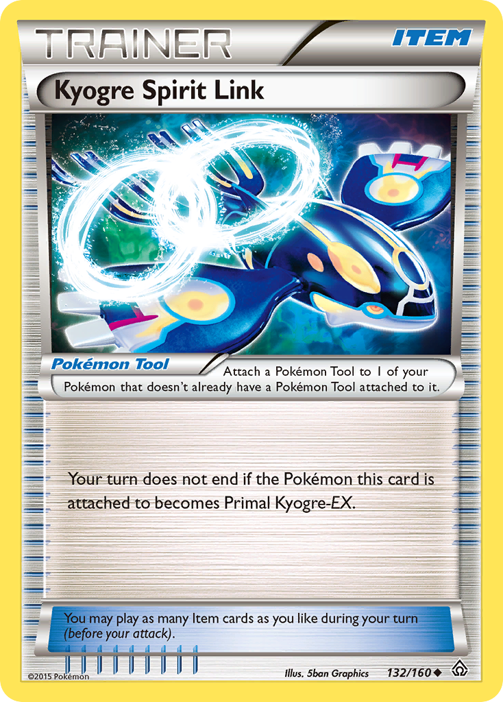 Kyogre Spirit Link (132/160) [XY: Primal Clash] | GnG Games