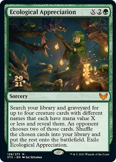 Ecological Appreciation [Strixhaven: School of Mages Prerelease Promos] | GnG Games