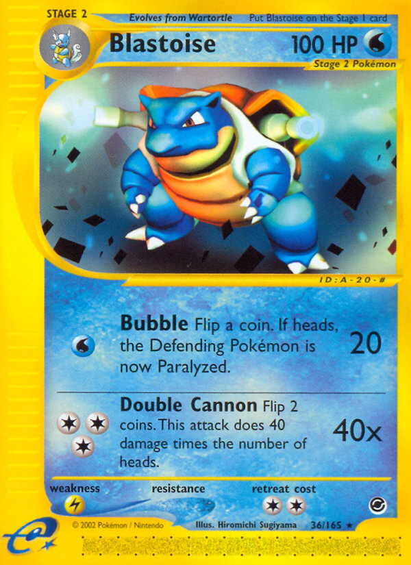 Blastoise (36/165) [Expedition: Base Set] | GnG Games