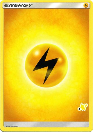 Lightning Energy (Pikachu Stamp #4) [Battle Academy 2020] | GnG Games