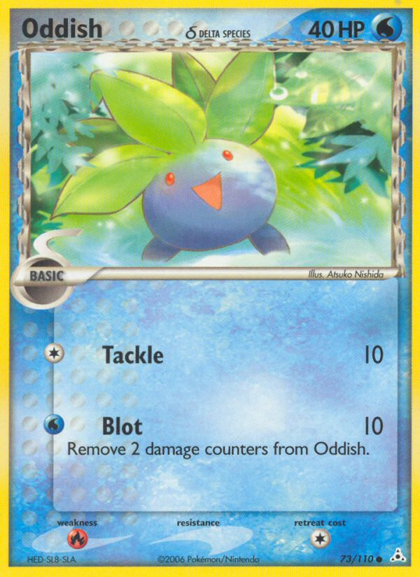 Oddish (73/110) (Delta Species) [EX: Holon Phantoms] | GnG Games