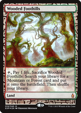 Wooded Foothills [Zendikar Expeditions] | GnG Games