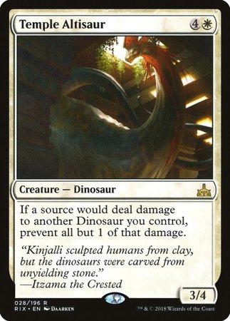 Temple Altisaur [Rivals of Ixalan] | GnG Games