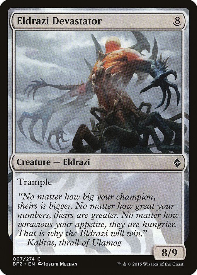 Eldrazi Devastator [Battle for Zendikar] | GnG Games