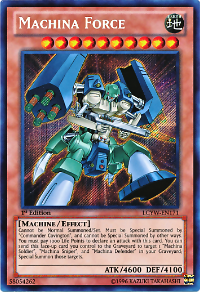 Machina Force [LCYW-EN171] Secret Rare | GnG Games