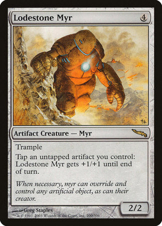 Lodestone Myr [Mirrodin] | GnG Games