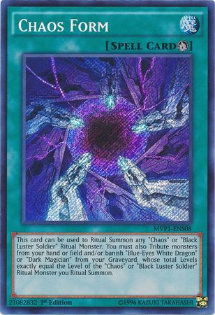 Chaos Form [MVP1-ENS08] Secret Rare | GnG Games