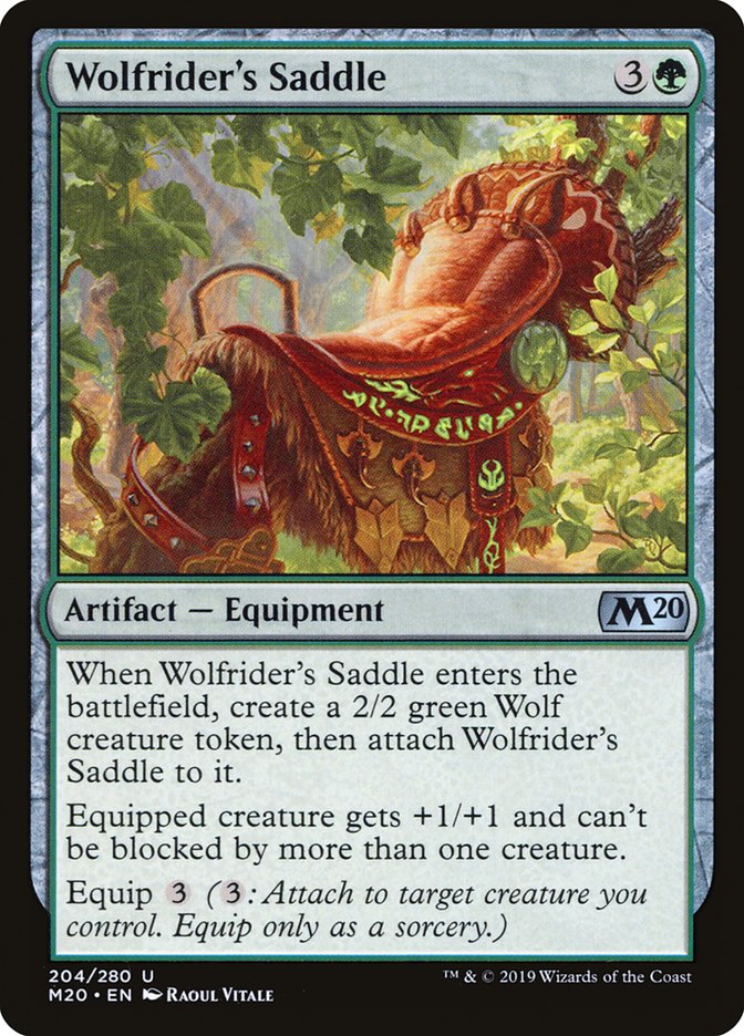 Wolfrider's Saddle [Core Set 2020] | GnG Games