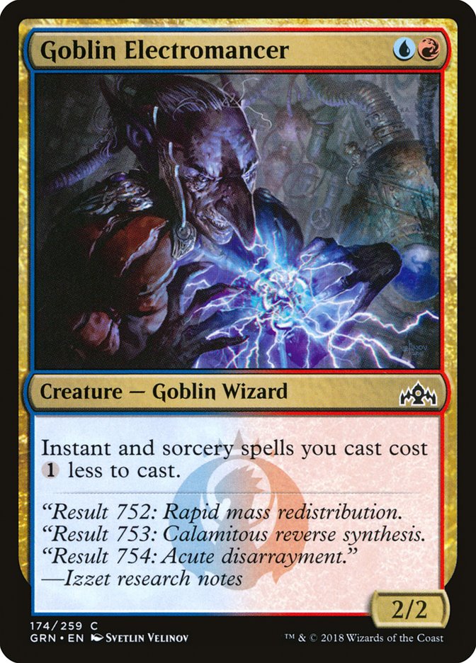 Goblin Electromancer [Guilds of Ravnica] | GnG Games