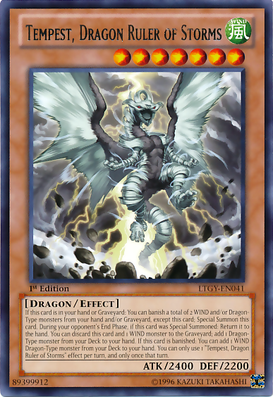 Tempest, Dragon Ruler of Storms [LTGY-EN041] Rare | GnG Games