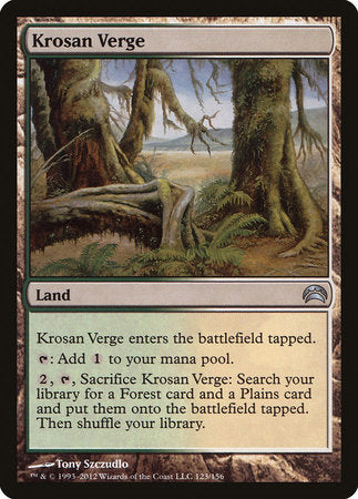 Krosan Verge [Planechase 2012] | GnG Games