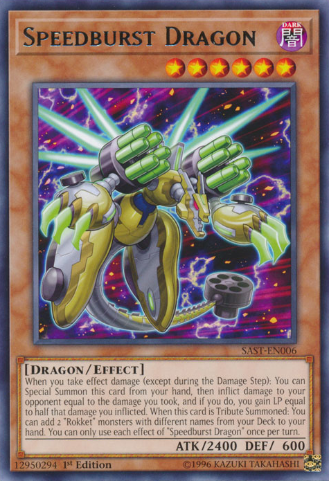 Speedburst Dragon [SAST-EN006] Rare | GnG Games