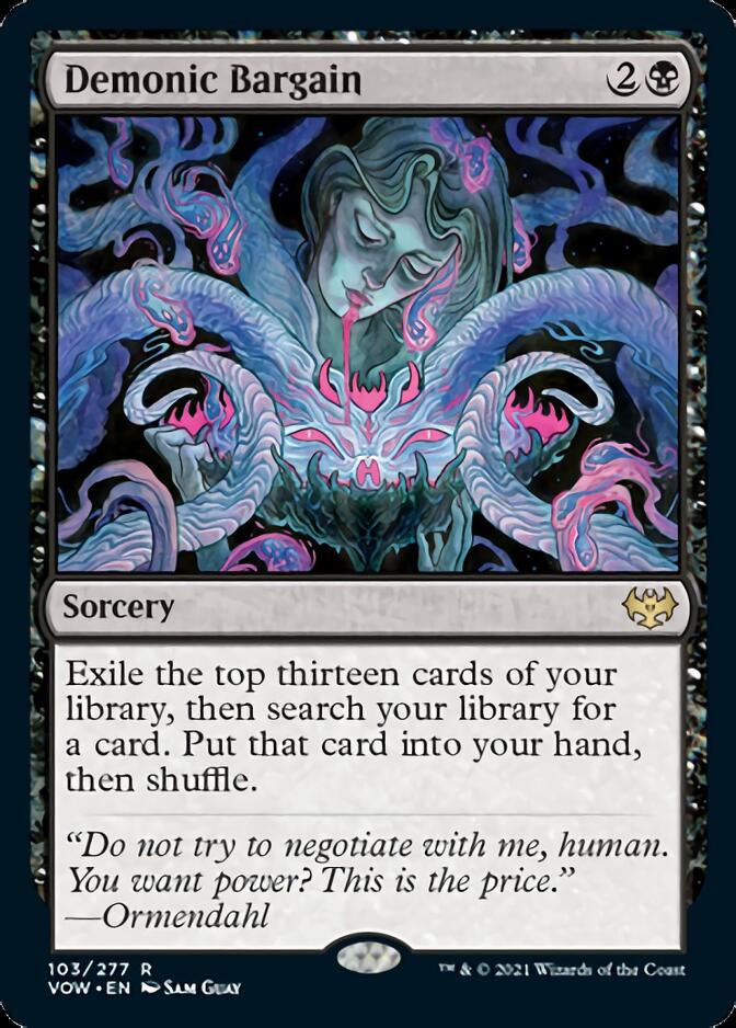Demonic Bargain [Innistrad: Crimson Vow] | GnG Games