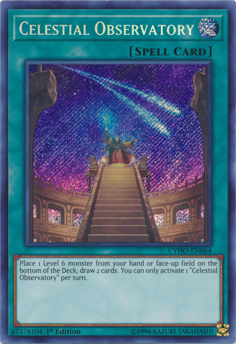 Celestial Observatory [CYHO-EN064] Secret Rare | GnG Games