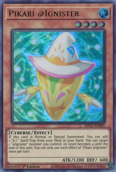Pikari @Ignister [MP21-EN001] Ultra Rare | GnG Games