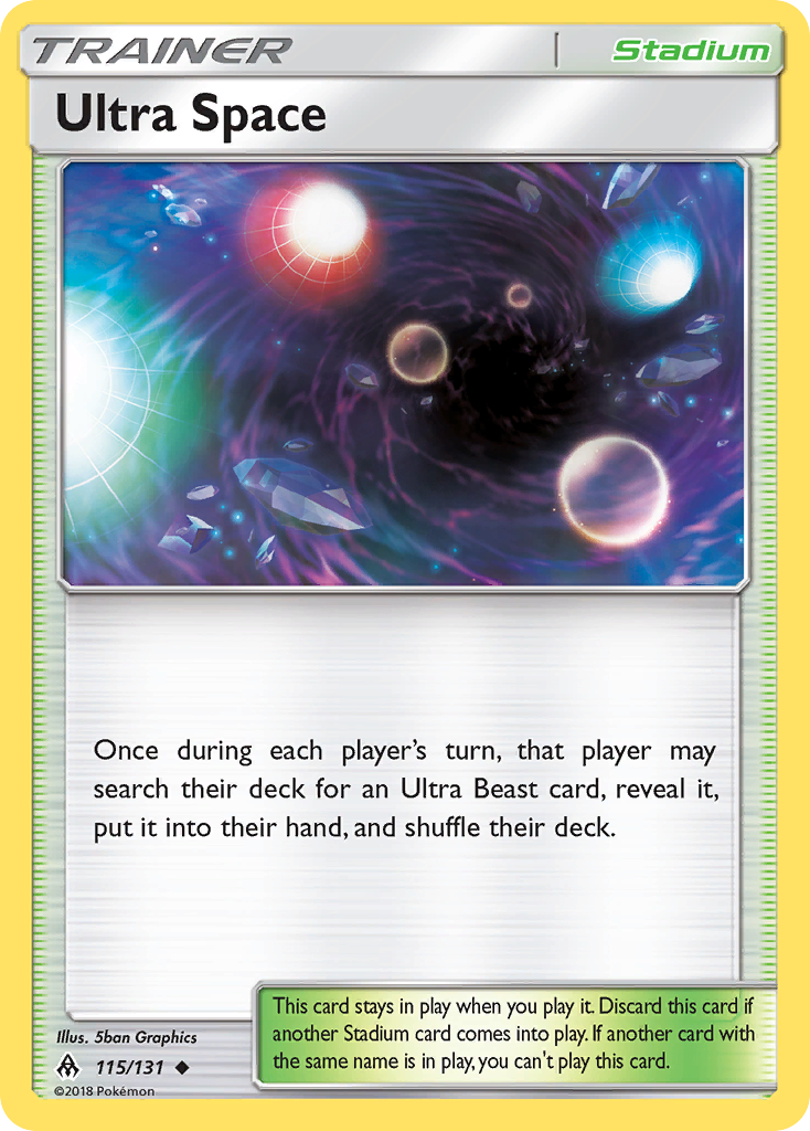 Ultra Space (115/131) [Sun & Moon: Forbidden Light] | GnG Games