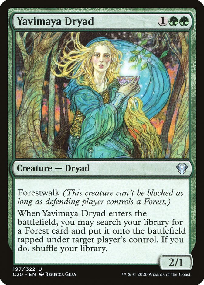 Yavimaya Dryad [Commander 2020] | GnG Games