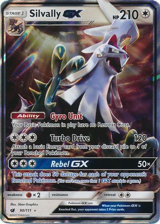 Silvally GX (90/111) (Jumbo Card) [Sun & Moon: Crimson Invasion] | GnG Games