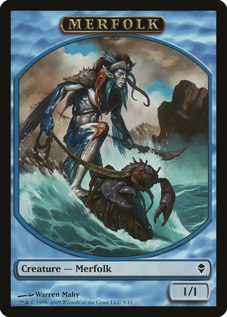 Merfolk Token [Zendikar Tokens] | GnG Games