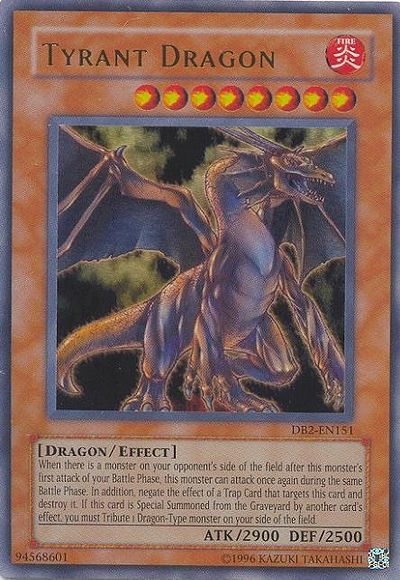 Tyrant Dragon [DB2-EN151] Ultra Rare | GnG Games