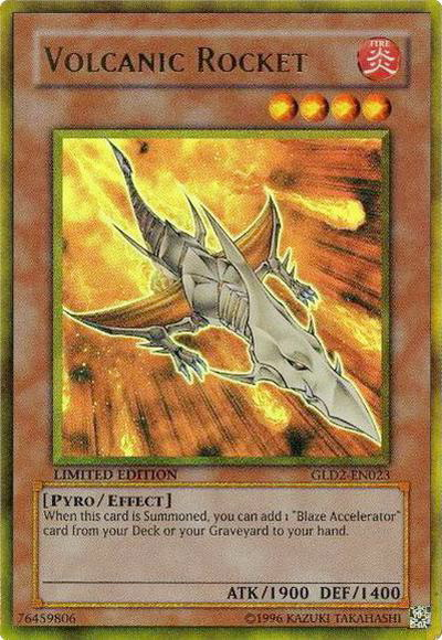 Volcanic Rocket [GLD2-EN023] Ultra Rare | GnG Games