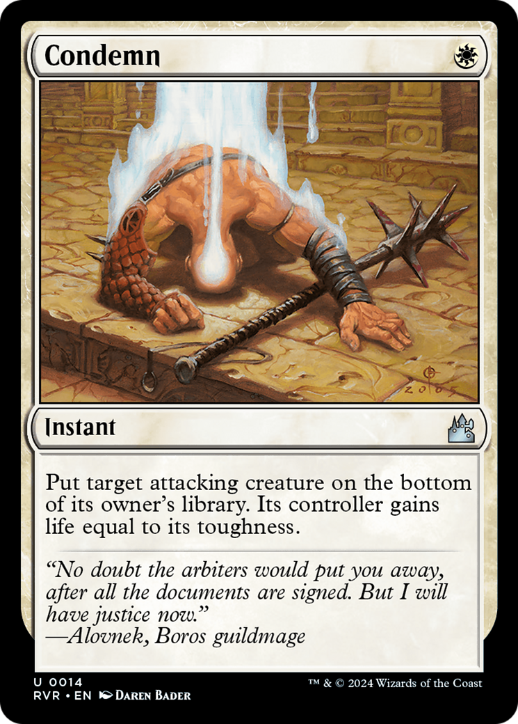 Condemn [Ravnica Remastered] | GnG Games