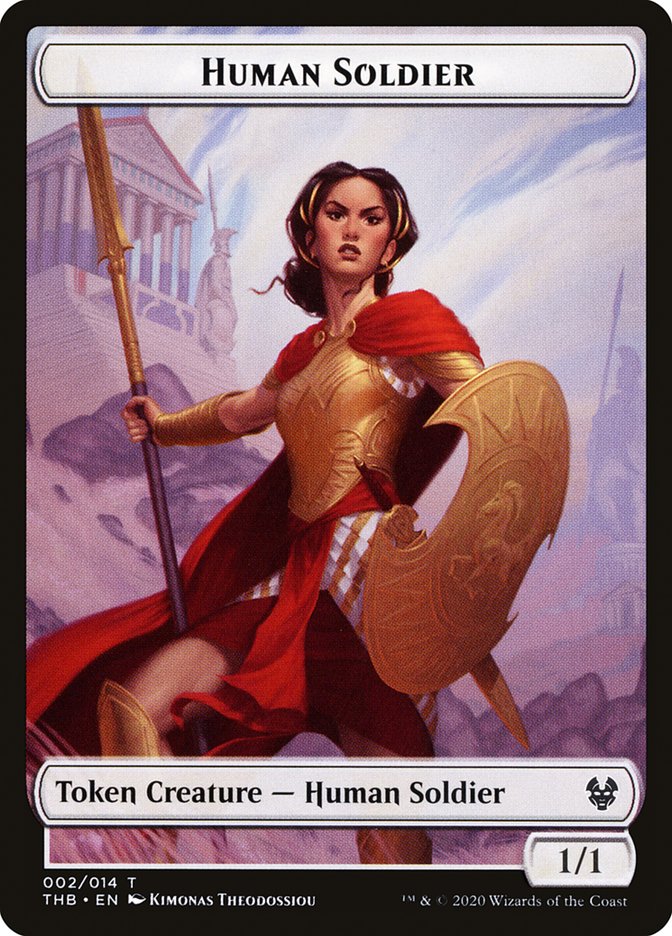 Human Soldier Token [Theros Beyond Death] | GnG Games