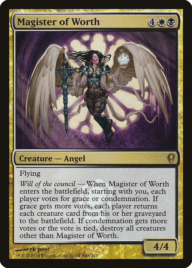 Magister of Worth (Launch) [Conspiracy Promos] | GnG Games