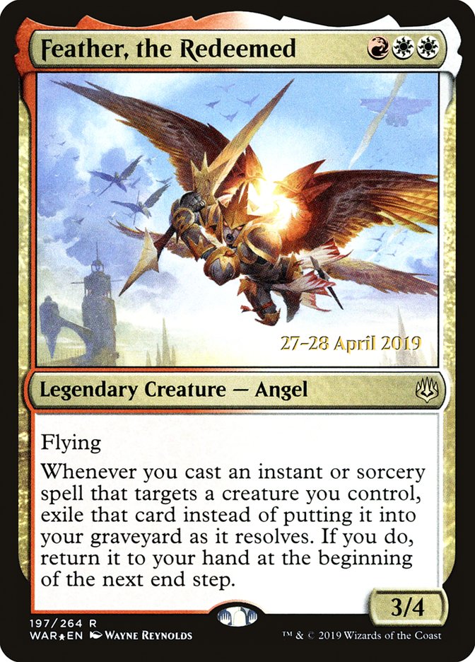 Feather, the Redeemed  [War of the Spark Prerelease Promos] | GnG Games