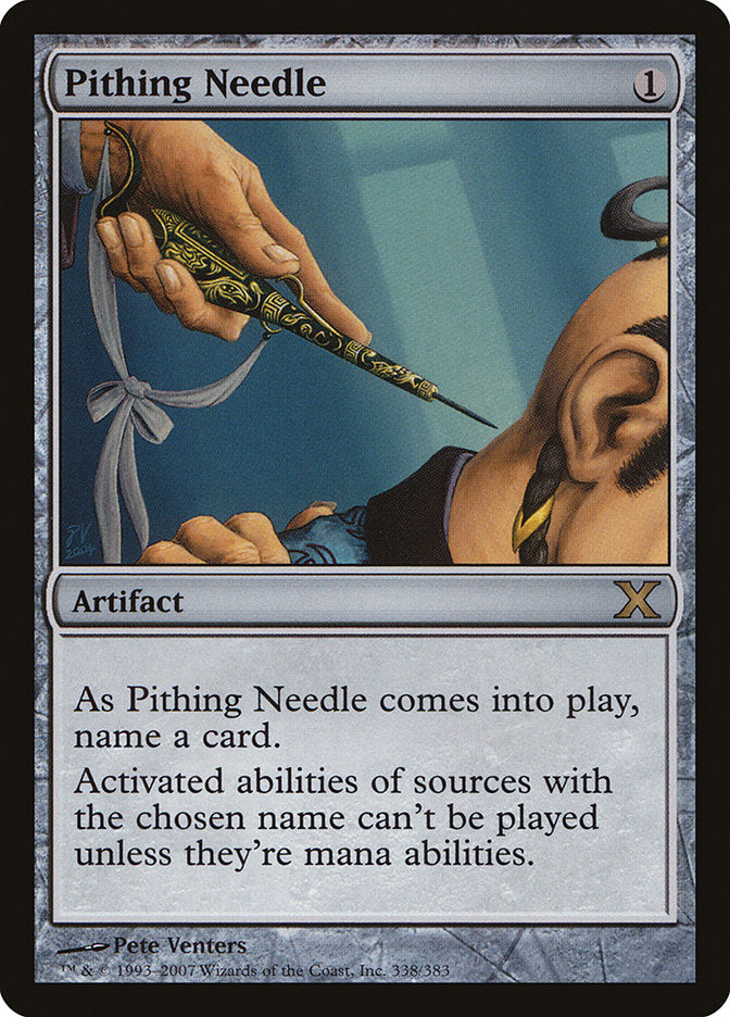 Pithing Needle [Tenth Edition] | GnG Games