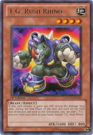 T.G. Rush Rhino [EXVC-EN021] Rare | GnG Games