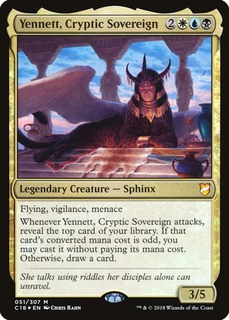 Yennett, Cryptic Sovereign [Commander 2018] | GnG Games