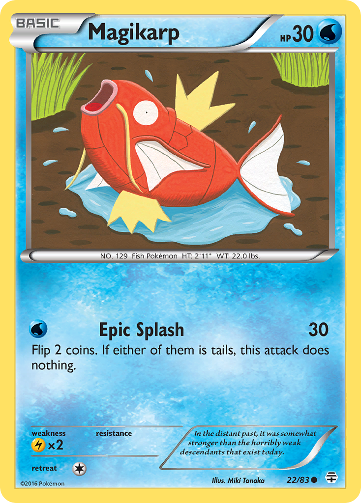 Magikarp (22/83) [XY: Generations] | GnG Games