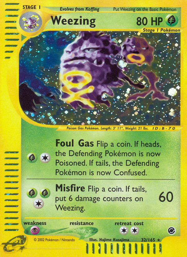 Weezing (32/165) [Expedition: Base Set] | GnG Games