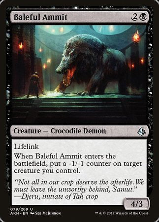 Baleful Ammit [Amonkhet] | GnG Games