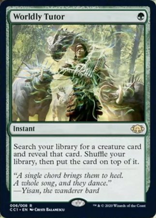 Worldly Tutor [Commander Collection: Green] | GnG Games