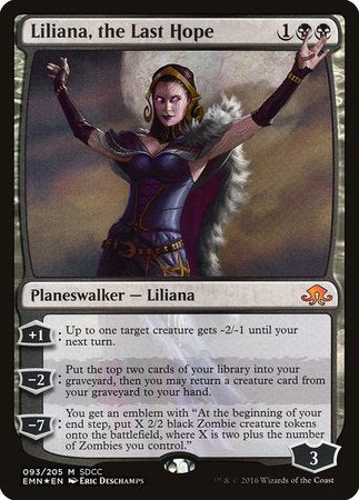 Liliana, the Last Hope SDCC 2016 EXCLUSIVE [San Diego Comic-Con 2016] | GnG Games