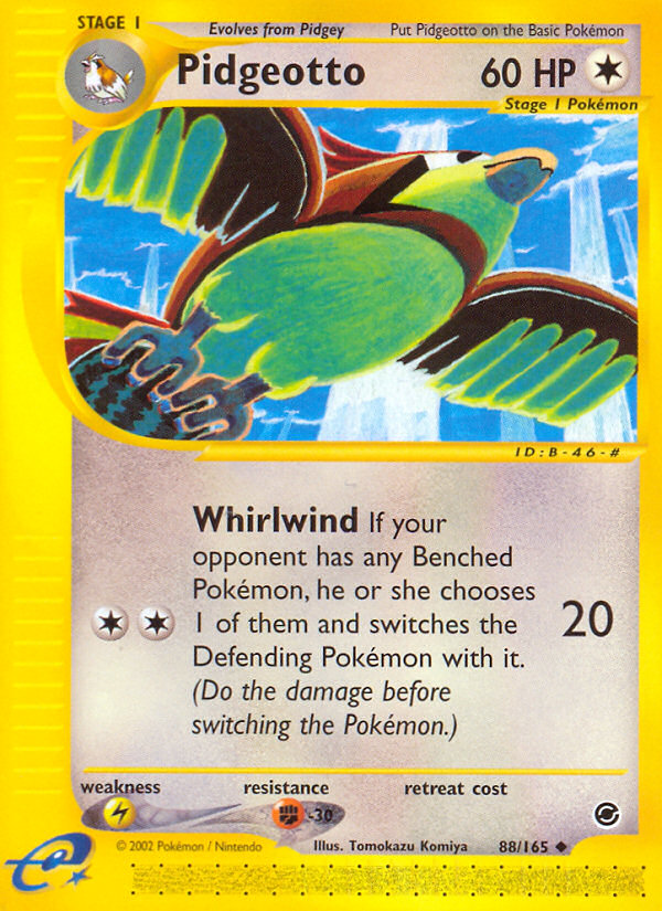 Pidgeotto (88/165) [Expedition: Base Set] | GnG Games