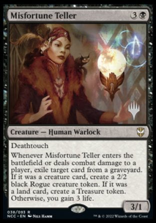 Misfortune Teller (Promo Pack) [Streets of New Capenna Commander Promos] | GnG Games