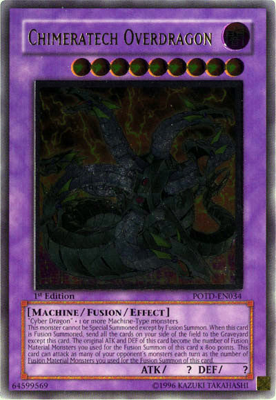 Chimeratech Overdragon (UTR) [POTD-EN034] Ultimate Rare | GnG Games