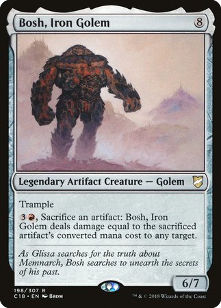 Bosh, Iron Golem [Commander 2018] | GnG Games