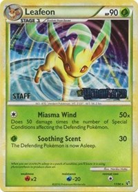 Leafeon (17/90) (Prerelease Promo) [Staff] [Nintendo: Black Star Promos] | GnG Games