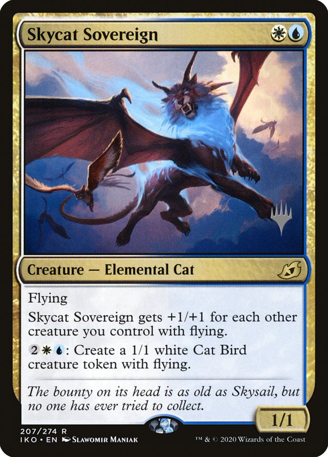 Skycat Sovereign (Promo Pack) [Ikoria: Lair of Behemoths Promos] | GnG Games