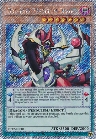 Odd-Eyes Pendulum Dragon [CT12-EN001] Secret Rare | GnG Games