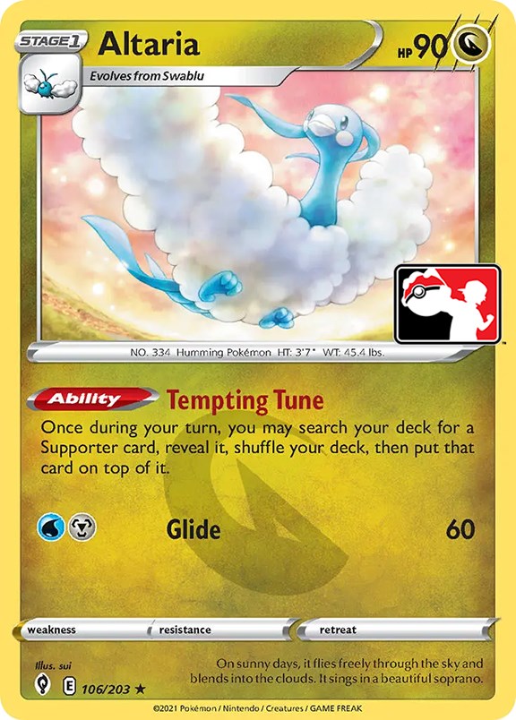 Altaria (106/203) [Prize Pack Series One] | GnG Games