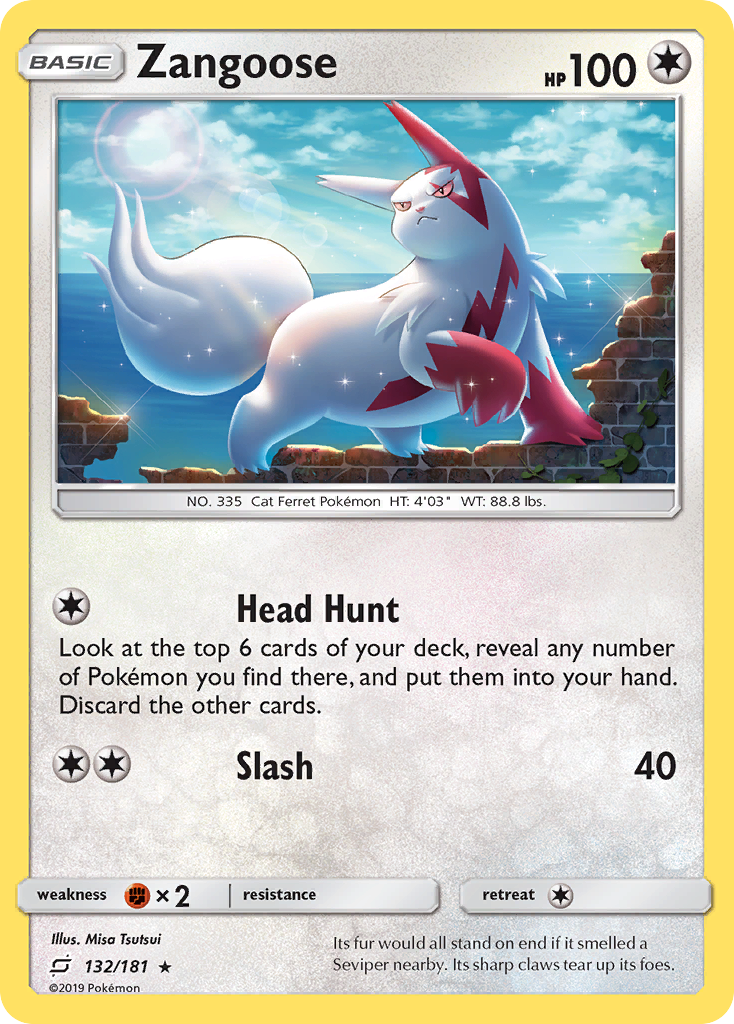 Zangoose (132/181) [Sun & Moon: Team Up] | GnG Games