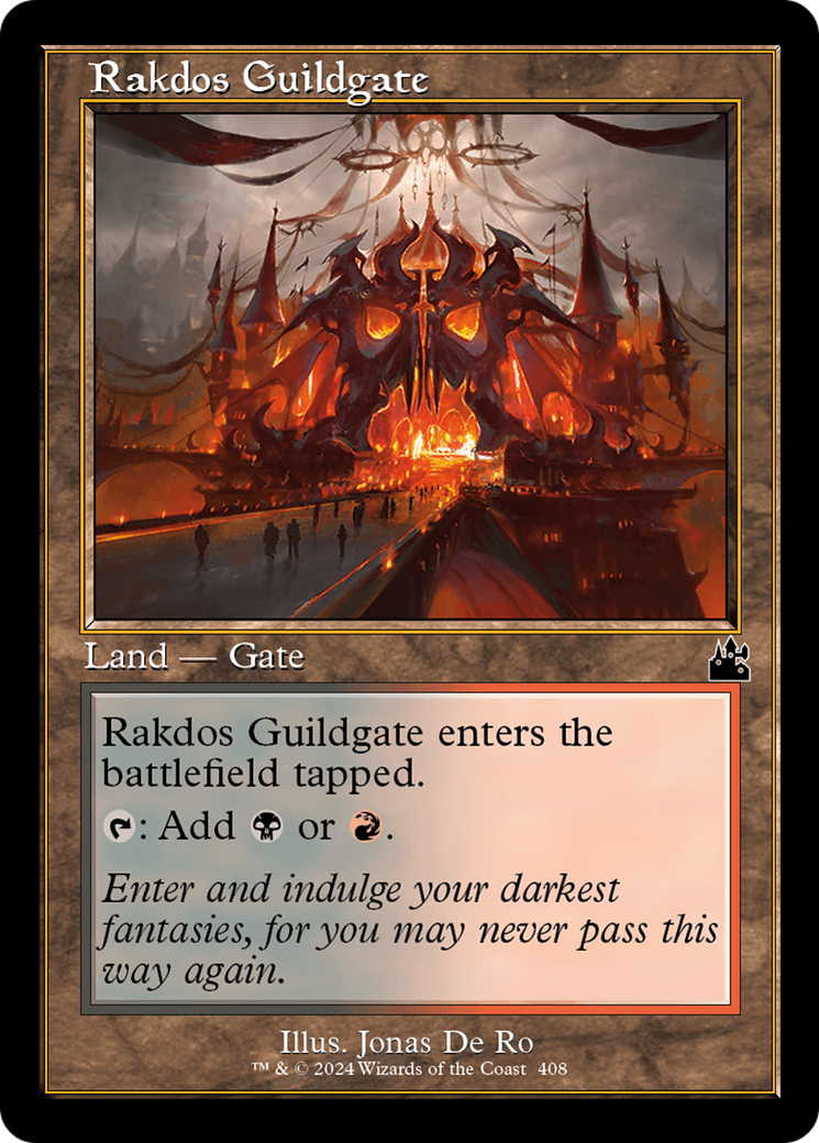 Rakdos Guildgate (Retro Frame) [Ravnica Remastered] | GnG Games