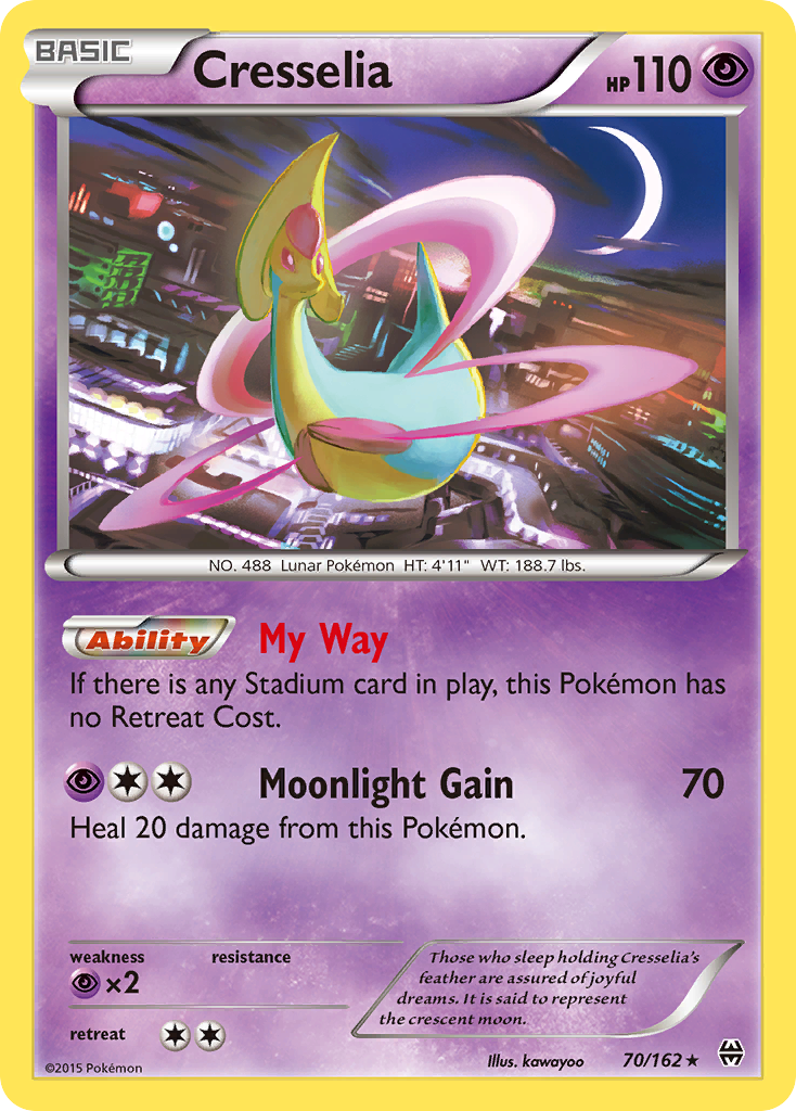 Cresselia (70/162) [XY: BREAKthrough] | GnG Games